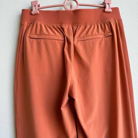 ATHLETA Brooklyn Heights Pants Size 6 Small Orange Haze Slim Stretch Tech - Picture 5 of 9